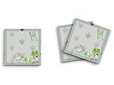 Butler in the Home Sticky Notes 3 Pack 3'x3' 50 Sheet Count Per Pad, RAWR Dinosaurs, Cute Funny Memo Note Pads Stationery Journal Planner Paper