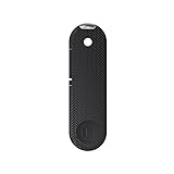 Ekster Key Tracker | Two Way Ringing GPS & Bluetooth Item Finder with LED Light for Men & Women | Trackers Device | Lost Car Keychain Locator | Smart Keys Finders (Black)