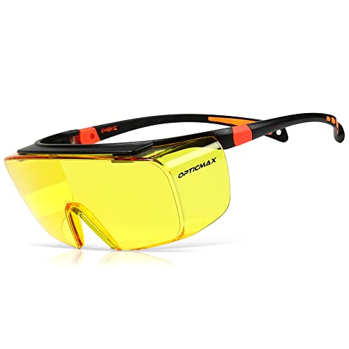 Optic Max Safety Glasses That Fit Over Your Prescription Eyewear