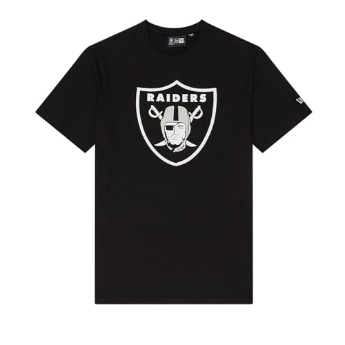 New Era Las Vegas Raiders NFL Team Logo Noir T-Shirt