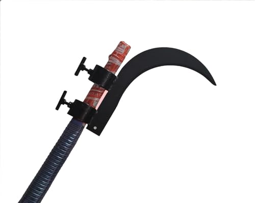 Image of SR Heavy Duty Agricultural Hand Tool for Harvesting, Farming & Gardening | Tempered Steel Coconut Plucker & Grass Sickle Cutter Head | Tree Branch Cutting, Crop Harvesting & Garden Maintenance (large)