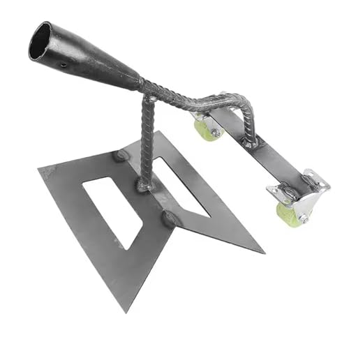 Hollow Hoe Gardening Tool, Sharp Edge Grass Removal Steel Gardening Tool, Grass Removal Soil Loosening Weeding Tool Gardening Tool, for Farm Backyard Cultivating Backyard Lawn