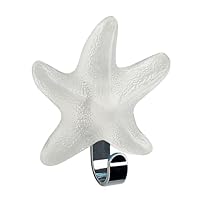 Spirella 10.00639 Haken Starfish, Clear-White