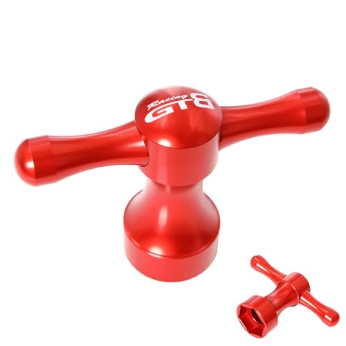 GTBRacing 24mm Wheel Hexagon Screwdriver Hex Wrench for 1/5 RC Car HPI Baja LOSI 5ive T DBXL Tool (Red)