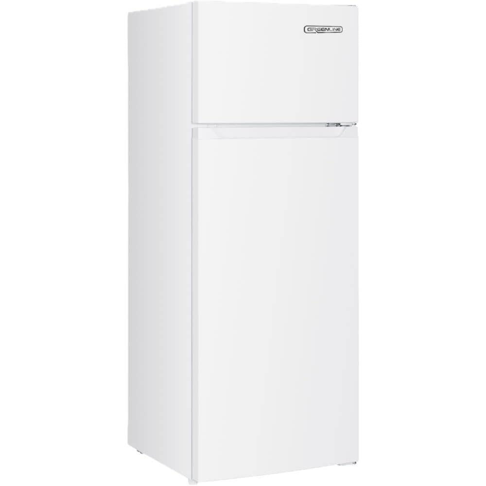 Greenline GLHMR740W 7.3 Cu. Ft. White Top Freezer Refrigerator