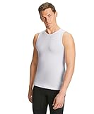 FALKE Herren Baselayer Cool M S/L SH Funktionsgarn Schnelltrocknend 1 Stück, Weiß (White 2860), L