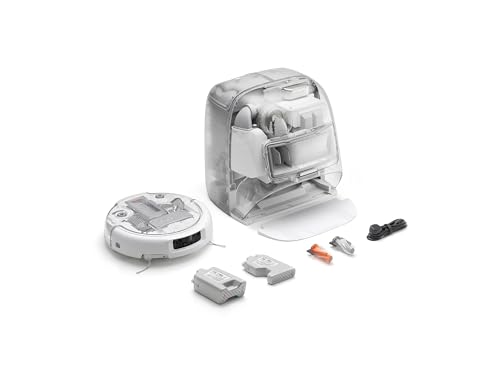 Image of DJI ROMO P Robot Vacuum Cleaner with 25000Pa Suction, LiDAR Navigation, Self-Emptying & Self-Cleaning Dock, Smart Mop System, Obstacle Avoidance