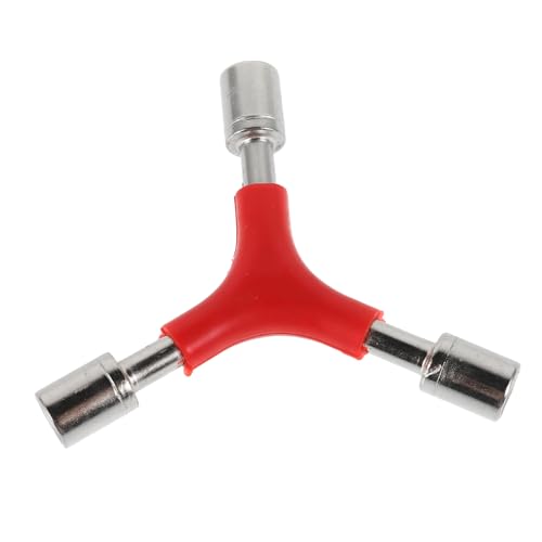 Healifty Compact Multi-Function Wrench Tool for Repair Portable Three-pronged Hand Tool Go Repairs Versatile Design Compatible Various Bike Models