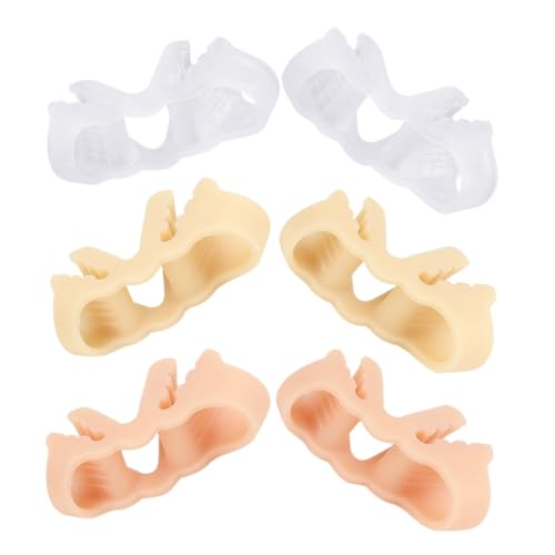 Ipetboom 3 Pair Toe Separators for Women Bunion Pads Toe Corrector for Bunions Foot Health Care