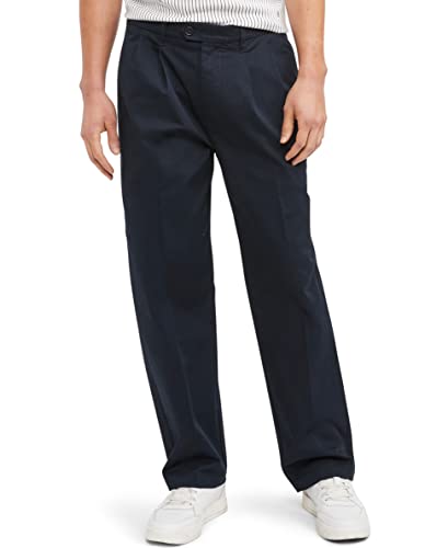 Tommy Hilfiger Men's New School Prep Pleated Chino
