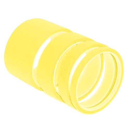 Image of 4 Pcs 0.6cm /1.5cm /2.5cm /5cm /0.2cm x 10m Universal Painters Tape - DIY Car Auto Paint for Masking Tape No Residue - Crepe Paper Yellow