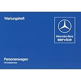 mercedes 240d motor  Mercedes-Benz 200D 240D/TD 300D/TD W123 09.1982-12.1982 Serviceheft Wartungsheft