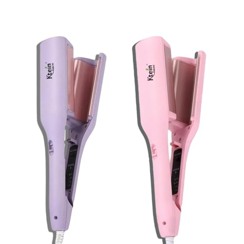 Ktein Wave Hair Curling Iron | 2-Barrel Ionic Wavy Hair Curler,Multicolor - Image 3 thumbnail