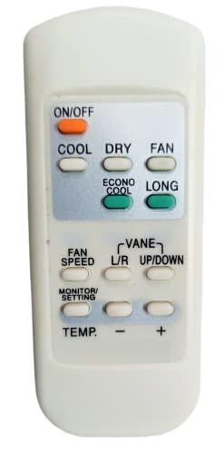Image of Ehop Compatible Remote Control for Mitsubishi AC VE-228