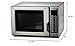 Amana RFS12TS Medium Duty Stainless Steel Commercial Microwave with Push Button Controls - 120V, 1200W