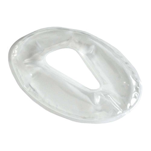 Coussin de massage Comfort + Gel transparent avec découpe nez ergonomique
