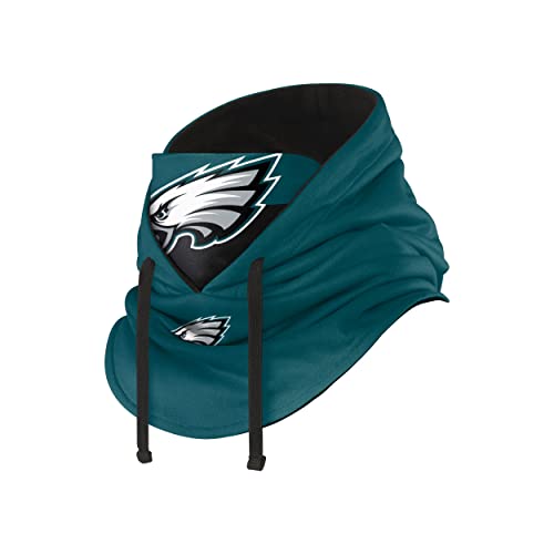 FOCO Philadelphia Eagles NFL Drawstring Hooded Gaiter - Image 2