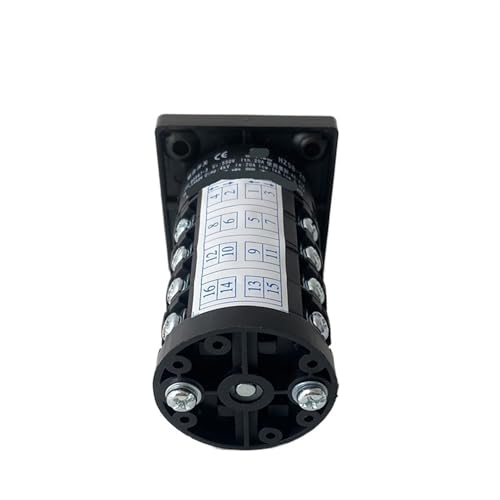Interruptor giratorio de 3 posiciones HZ5B-20/4 control de doble potencia ON-OFF-ON 5