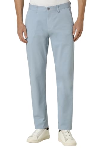 Image of Peter England Men's Slim Fit Mid Rise Pants