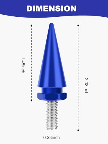 Image of Windshield Bolts Blue, Fairing Screws | Compatible for Harley Davidson Electra Glide, Street Glide, Ultra Classic, Ultra Limited, Tri Glide 1996-2013