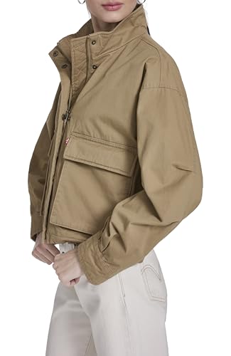 Image of Levi's Women's Cropped Cotton Surplus Jacket