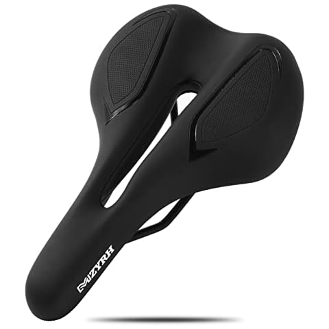 MZYRH Mountain Bike Seat of Comfortable Memory Foam, Bicycle Seats for Men & Women,Waterproof Breathable Bike Seat,Bike Saddles for MTB, BMX & Road,Indoor Outdoor Comfort Cycling Cover