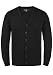 Produktbild Blend Caden Herren Strickjacke Cardigan Feinstrick, Größe:XL, Farbe:Black (194007)