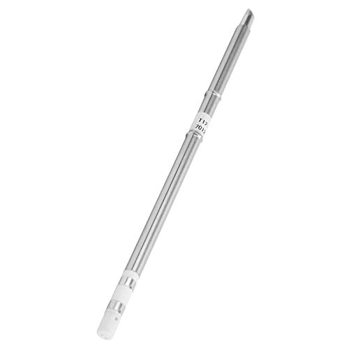 ZJchao Puntas para Cautín, Soldador T12, Accesorio para Bolígrafo de Soldadura Pequeño, Puntas para Soldar, Herramienta de Soldadura Portátil, de Repuesto para Estación de Retrabajo y a Baja