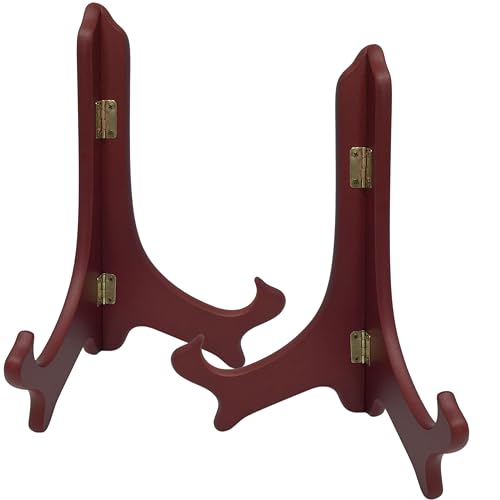 Recopilación de Bases de madera contrachapada los 5 más buscados. 48 Rico marrón oscuro caoba soporte para platos bases de madera de primera calidad doblar en g soporte de exhibición