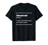 Sabana Definición Divertido Nombre Personalizado Apodo Personalizado Camiseta