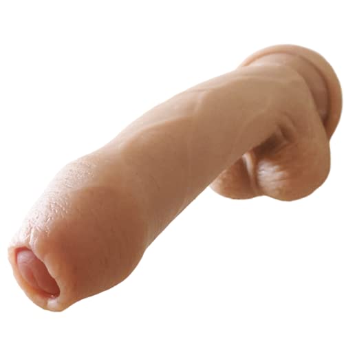 Dildo Gigante 22 Cm Penis De Gran Tamaño De La Réplica De Silicona Con Succión Fuerte Y Foreskin Natural Masturbador Real Dintbolador Realista Dildo Para Femenino G-Spot Y Estimulación Anal Big Dildo Dildo Gigante 22 Cm Penis De Gran Tamaño De La Réplica De Silicona Con Succión Fuerte Y Foreskin Natural Masturbador Real Dintbolador Realista Dildo Para Femenino G-Spot Y Estimulación Anal Big Dildo