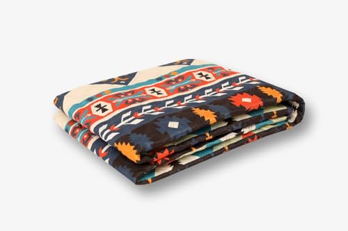 Image of Maximus Picnic Blanket Waterproof Camping Mat 200cm Large Beach Picnic Mat with Portable Handy Tote for Travel Sports Home Yoga Park Grass Mat for Baby (Navy Blue Diamond Pattern)
