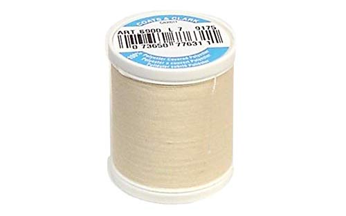 Hilo de poliéster dual Coats, 125 yardas, color durazno miniatura 1