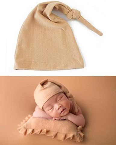 Infantacce Newborn Photo Backdrop Stand Flannel Blanket Baby Photo Back Drop Background Photography Backdrops Fabric Baby Photo Props (Flesh)