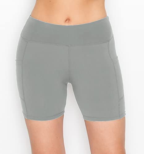 Image of ALWAYS Women's Super Soft Biker Shorts - 3 inch / 5 inch / 8 inch High Waisted Yoga Running Dance Spandex Shorts