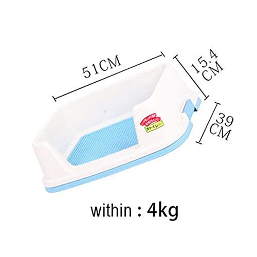 Cajas de Arena Caja de Arena de Gato con Cucharada y Escudo Gatito Gatito Inodoro Duradero Desglose diseño semicerrado Abierto para Mascotas Suministros de Limpieza Caja de Arena Arenero ​Gatos
