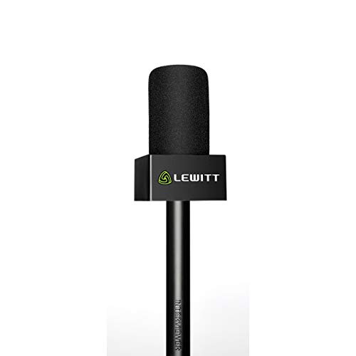 Romure generato dal maneggiamento ridotto al minimo Grande visibilità al proprio marchio radio o TV grazie alla bandierina personalizzabile Fornito con borsa in pelle DTP 40 Lb, bandierina personalizzabile,cavo per connessione telecamera, (XLR 3 pin F to 3,5mm minijack stereo),antivento