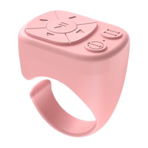 Anello a scorrimento remoto - telecomando per scattare foto Telecomando per foto ricaricabile anello portatile con bottone a per facile