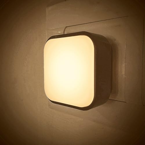 TARAMPRO 0.5 W Nano LED Night Lamp Night Light for Kids Elderly Bedroom Plug Type (Warm White) Pack of 2