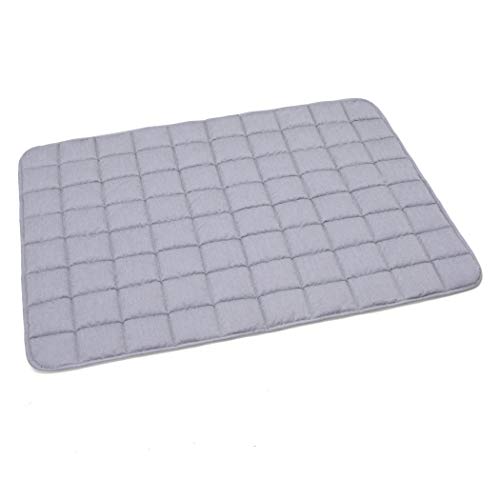 Doctor Bark Hundedecke Fleece Wendedecke - Flauschige, robuste Hundematte für große Hunde. waschbar bis 95°C - hochwertige Indoor/Outdoor Liegedecke (XL - 120x100 cm, Hellgrau/Hellgrau)