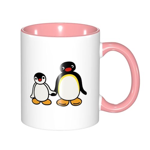 �}�O�J�b�v �s���O�[ �L�����N�^�[ �y���M�� �R�[�q�[�J�b�v Mug ���� �H�� ��e�� 330ml ������� ���� ���H ���� ������ �M�� �I�t�B�X �ƒ�p ���p�J�b�v �v���[���g