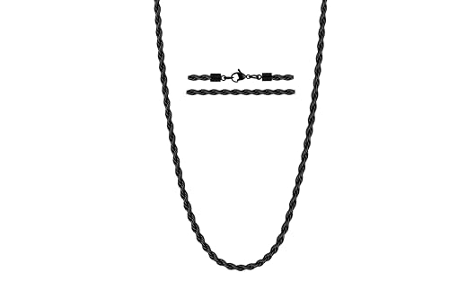 Bijou cadeau pour lui et elle collier minimaliste en acier pour anniversaire et fêtes