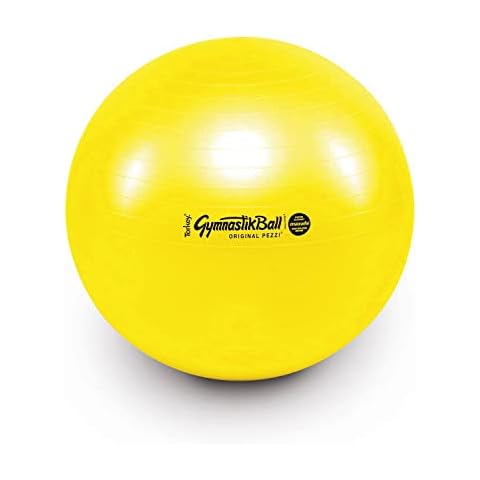 Original Pezzi® Gymnastikball MAXAFE 65 cm gelb Sitzball Gymnastikball Cover