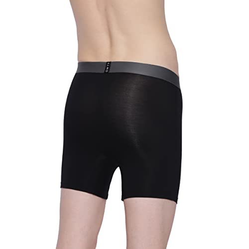 Image of ALMO Men's Micromodal Metallic Boxer Briefs | 3X Softer Than Cotton | Anti-Bacterial & Odour Control | Enhanced Stretchability | Fade Resistance | Faster Moisture Absorption