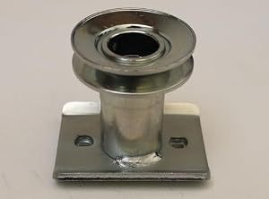 Originele Scheppach messenhouder met katrol voor benzine-grasmaaier, reserveonderdeel voor benzinemaaier MS225-53(E), MS225-56(E), MS230-53, MS226-53(E) & soortgelijke maaiers, opname grasmaaiers