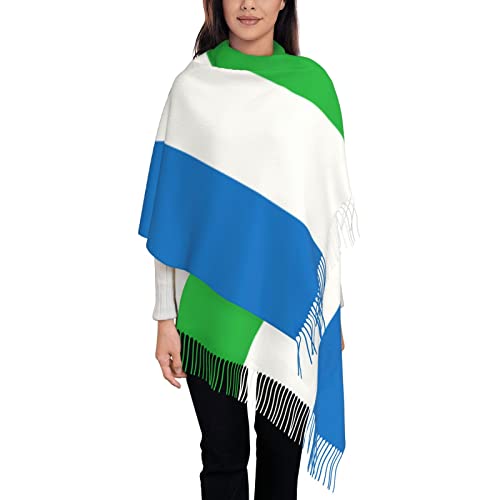 TZT Flag of Nigeria Scarf For Women and Men Winter Warm Scarves Large Shawl Wrap Shawl Gifts3