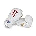GREEN HILL SUPER STAR AIBA, guanti da boxe originali AIBA World Boxing Championships mondiale pugilato (10 oz, bianco/rosso)
