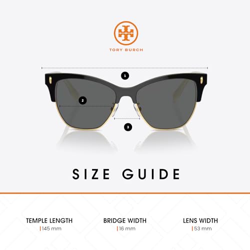 Tory Burch TY7199 Cat Eye Sunglasses for Women +BUNDLE with ACCESSORY EYEWEAR KIT4