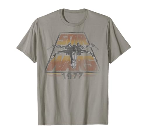 Star Wars X-Wing 1977 Vintage Retro C1 Disney+ T-Shirt