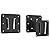 Mount-It! RV TV Mount, Rust-Proof Polymer, Dual Wall Plates & Quick-Release, Ultra-Slim 0.7" Profile, Fits 13-43" TVs up to 30 lbs, VESA 75x75 & 100x100, Indoor/Outdoor Camper Bracket